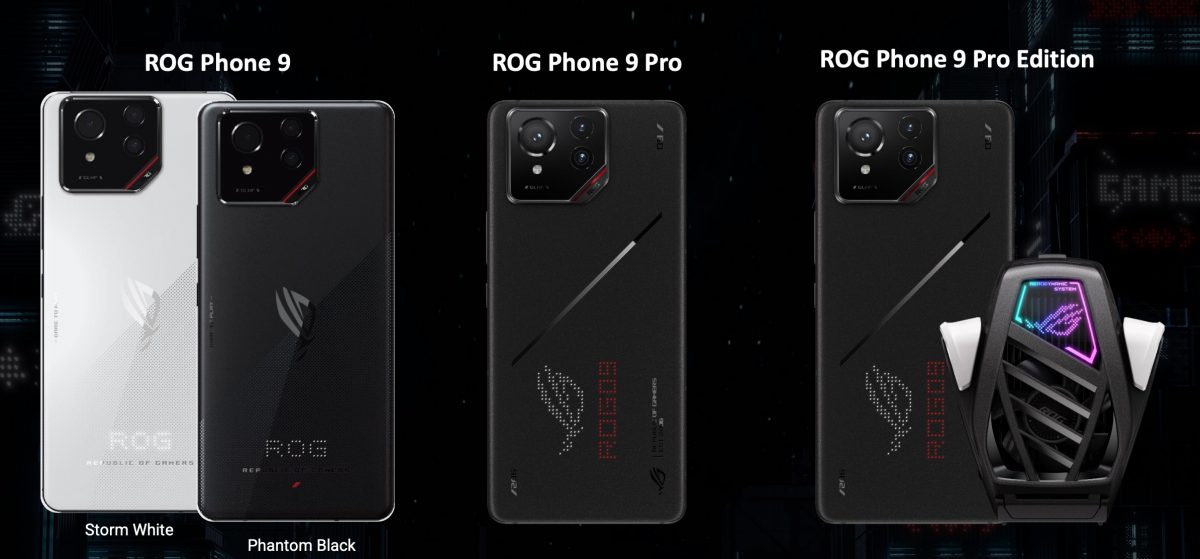 Eri Asus ROG Phone 9 -mallit.