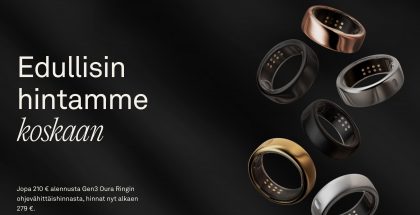 Oura Ring Gen3 on saatavilla toistaiseksi edullisimmin Black Friday -alesta.