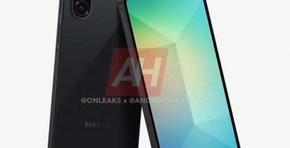 Samsung Galaxy A26 5G:n mallinnos. Kuva: OnLeaks / Android Headlines.