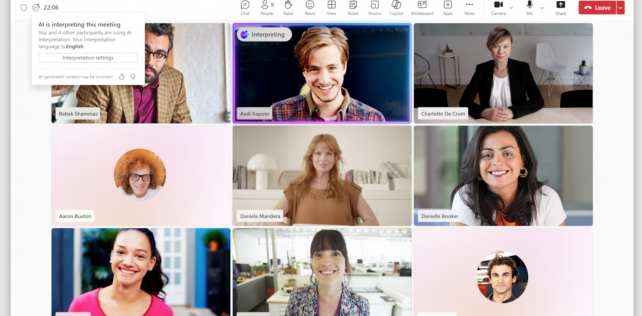 Microsoft Teams saa tulkkitoiminnon – kääntää puheen toiselle kielelle alkuperäisellä äänellä