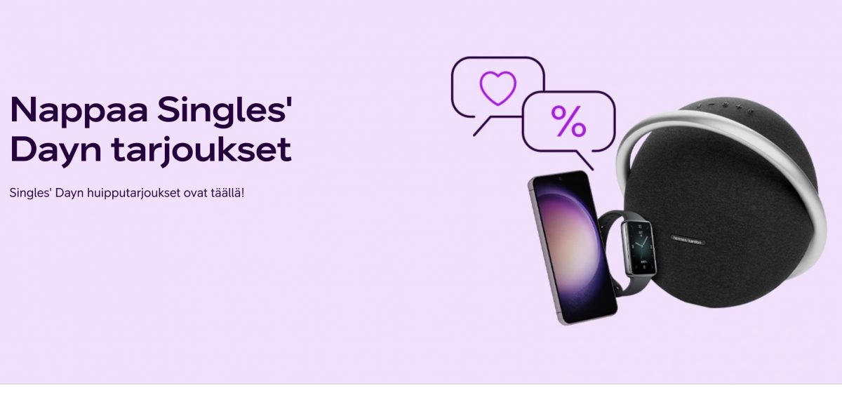 Telia aloitti Singles' Day -kampanjan.