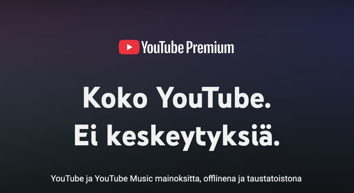 YouTube Premium.