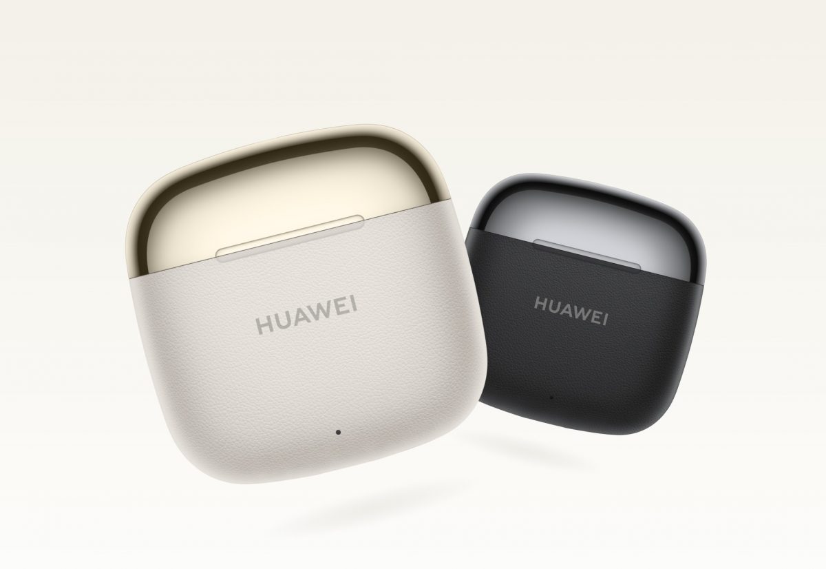 Huawei FreeBuds SE 3:n latauskotelossa on kaksiosainen viimeistely.