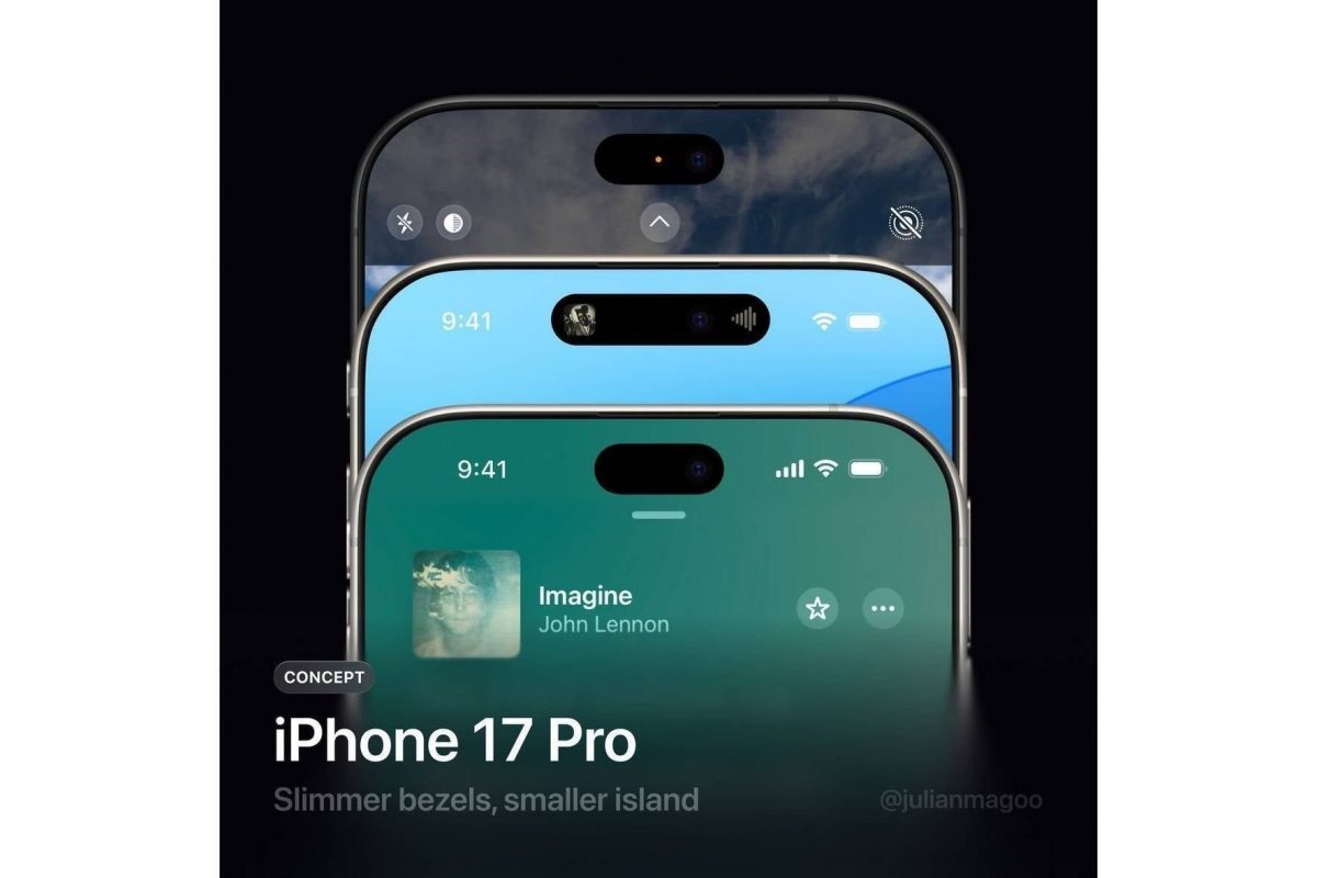 Ainakin yhteen iPhone 17 -malliin odotetaan entistä pienempää Dynamic Island -reikää.