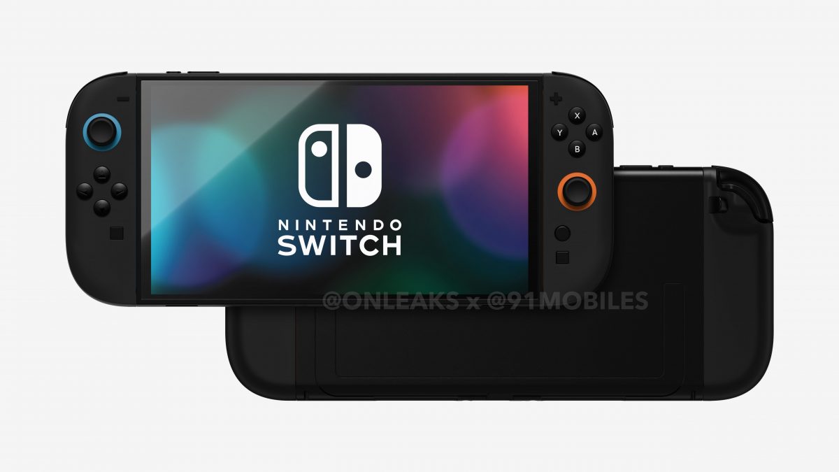 Nintendo Switch 2 mallinnoskuvassa. Kuva: OnLeaks / 91mobiles.