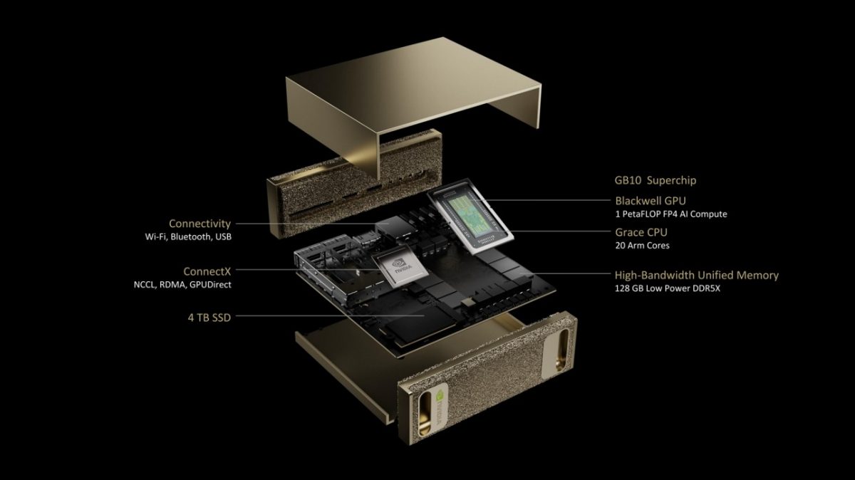 Nvidia Project Digitsin ominaisuuksia.