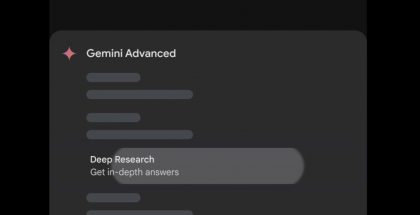 Deep Research löytyy nyt myös Gemini-mobiilisovelluksista.