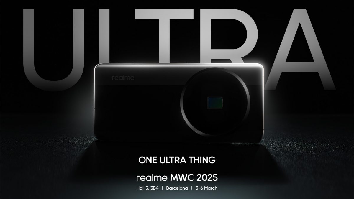 Realme on vihjaillut uuden Ultra-puhelimen esittelystä MWC:ssä.