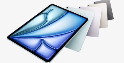 Kuvassa iPad Air M3:lla eri väreissä.
