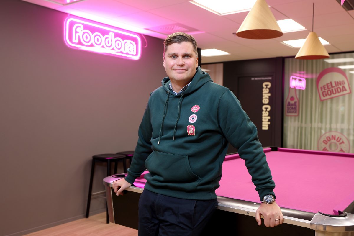 Foodoran uusi toimitusjohtaja Einar Toivonen. Kuva: Foodora / Jussi Partanen.