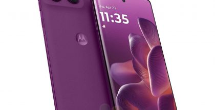 Tuleva Motorola-puhelin, mahdollisesti Edge 60 Pro, violettina värivaihtoehtona. Kuva: WinFuture.de.