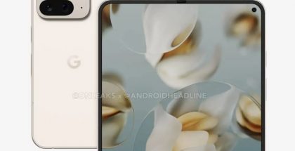 Pixel 10 Pro Foldin mallinnos. Kuva: OnLeaks / Android Headlines.