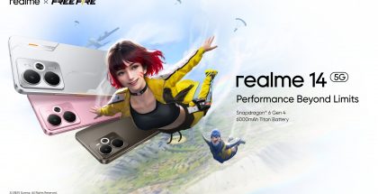 Realme 14 5G ennakkokuvassa.