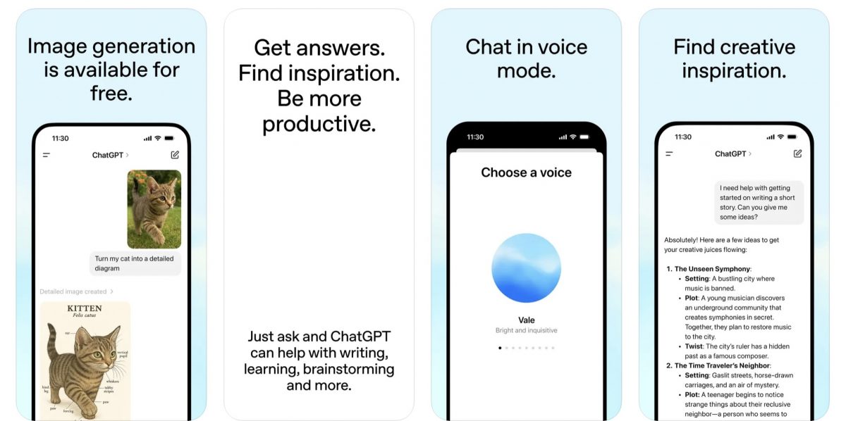 ChatGPT App Storessa.