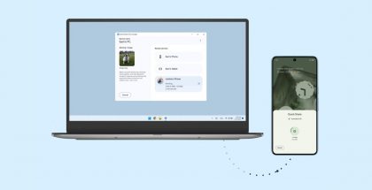 Quick Share -pikajako Windowsille.