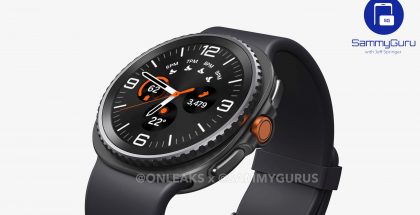 Samsung Galaxy Watch8 Classicin mallinnos. Kuva: OnLeaks / SammyGuru.