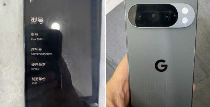 Google Pixel 10 Pron prototyyppi.