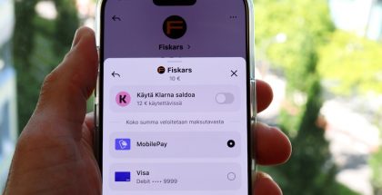 MobilePaylla voi nyt maksaa Klarnan kautta.