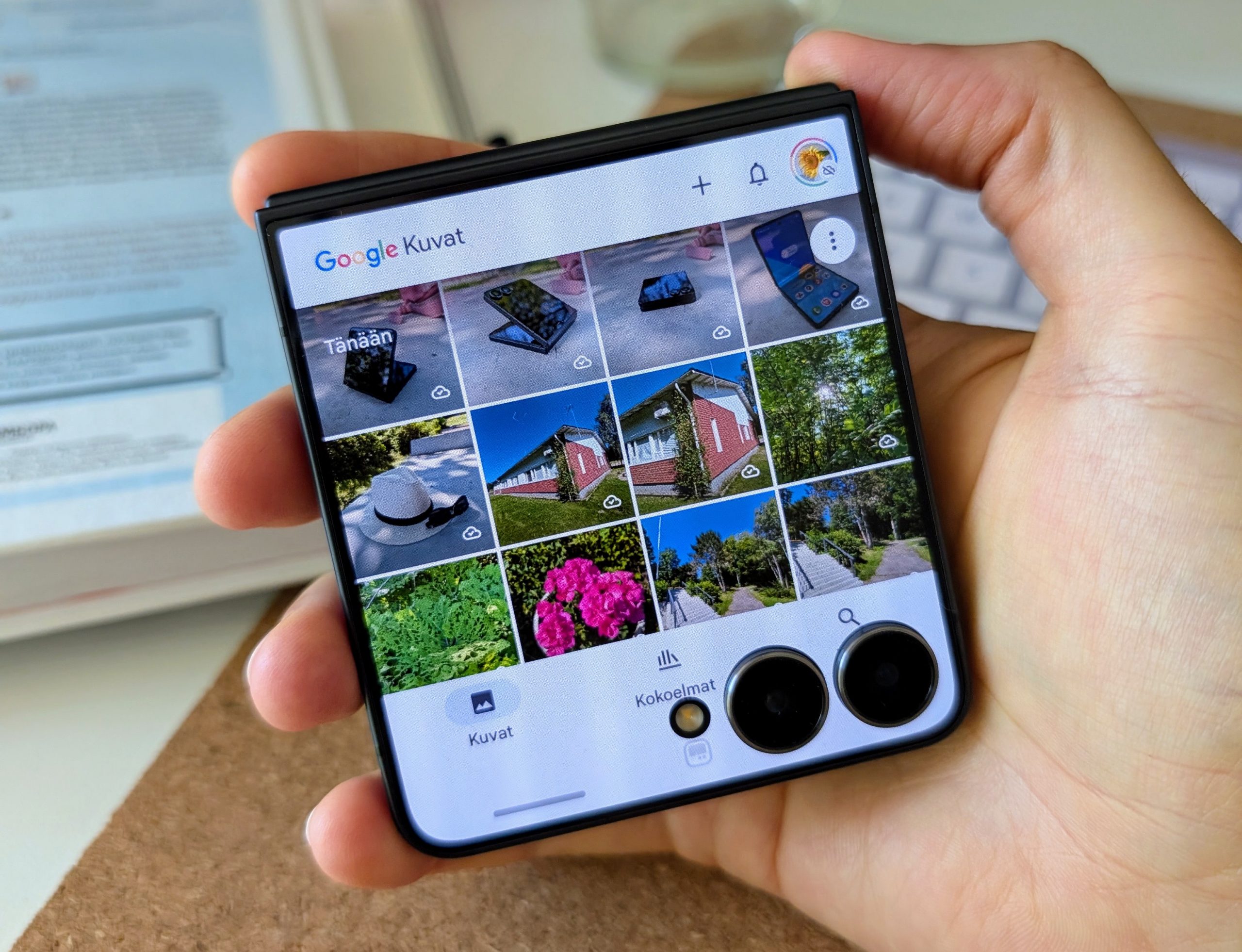 Miltei kaikkia sovelluksia voi käyttää kansinäytöllä, kunhan ensin lataa Good Lock -sovelluksen.