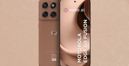 Motorola Edge 60 Fusion, Mocha Mousse. Kuva: YTECHB.