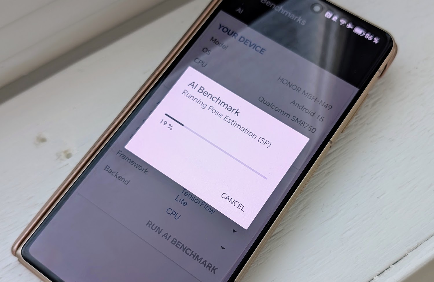 Honor Magic V5:ssä on Qualcommin huippupiiri.