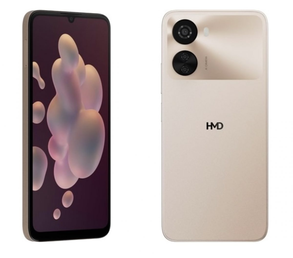 HMD Vibe2, Light Titanium.