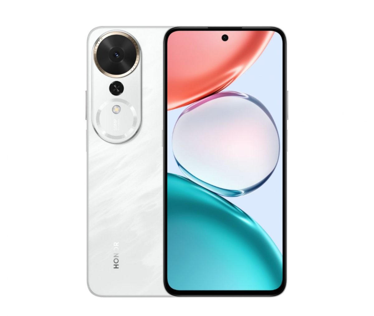 Honor Play 70 Plus takaa ja edestä.