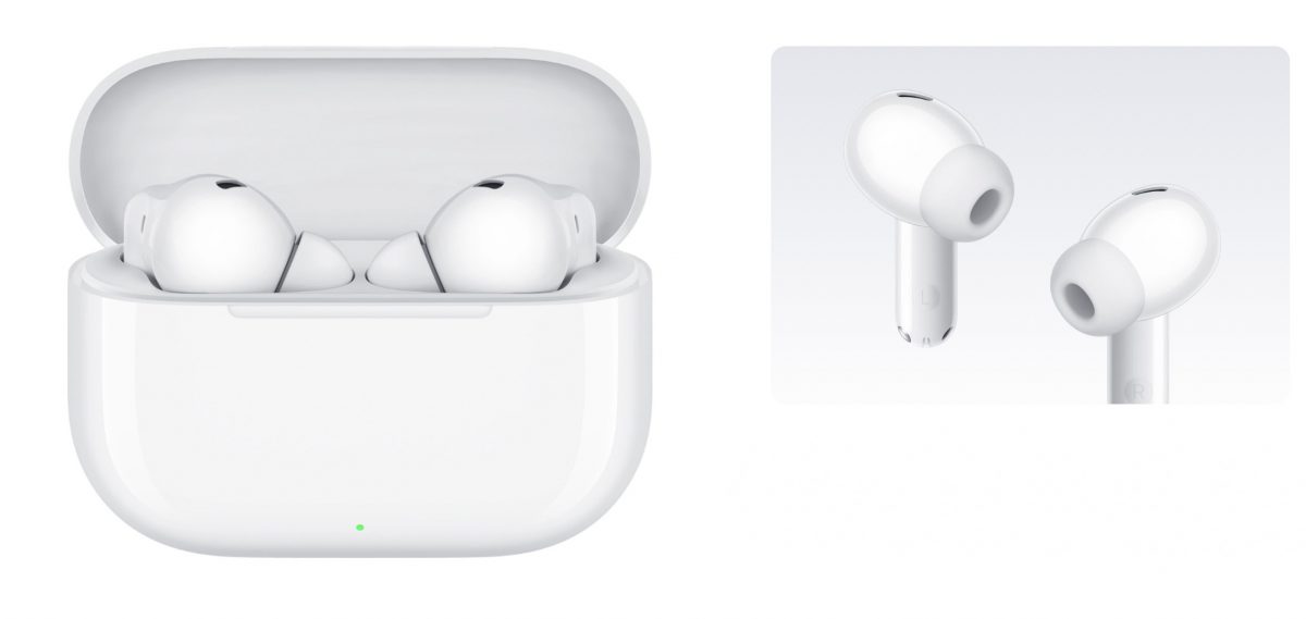 Huawei FreeBuds SE 4 ANC valkoisena.