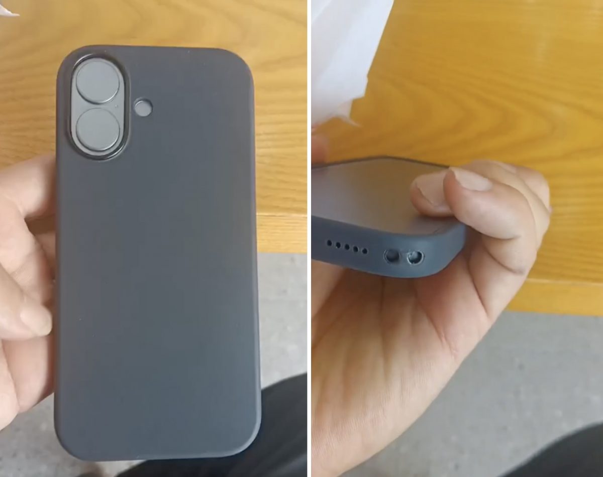 iPhone 17:n Liquid Silicone -kuori esillä Majin Bun jakamalla videolla.