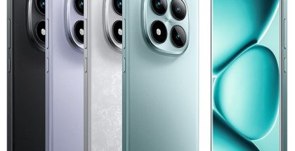 Redmi Note 15 Pro+ eri väreissä.