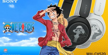 Sony ja One Piece toteuttivat yhteistyössä erikoisversion WH-CH520-kuulokkeista.