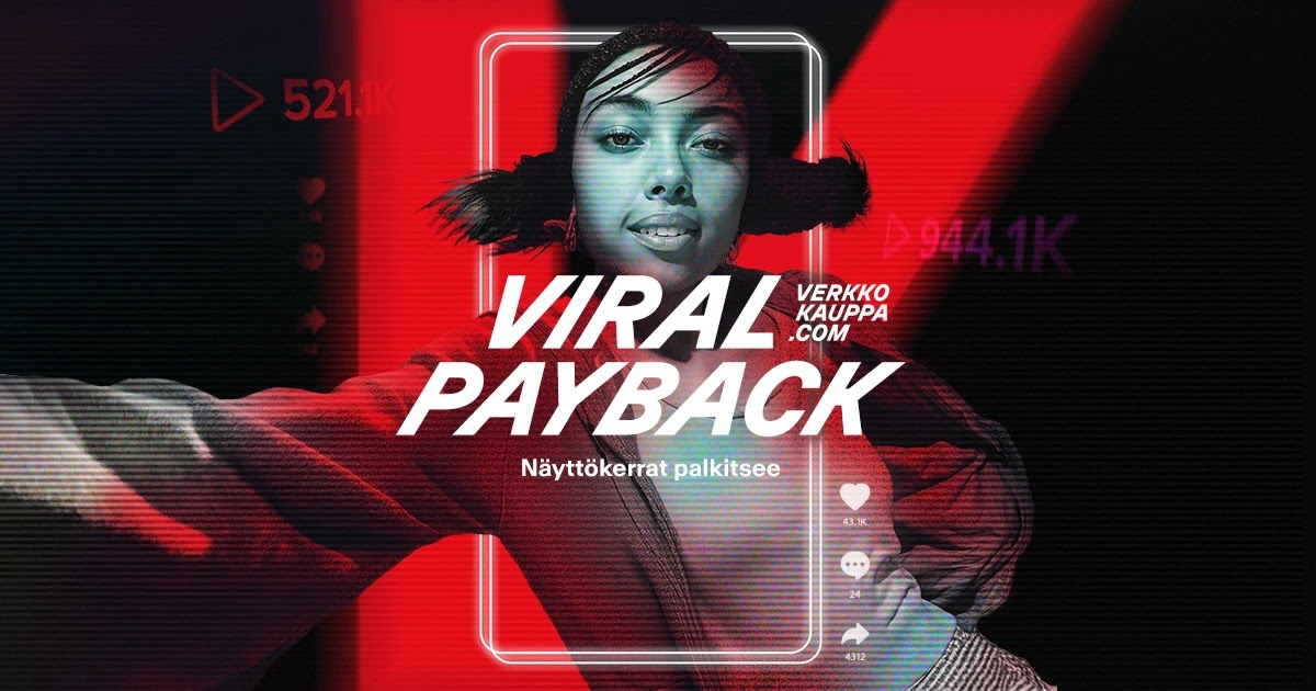 Verkkokauppa.com järjestää TikTok Viral Payback -pilotin.