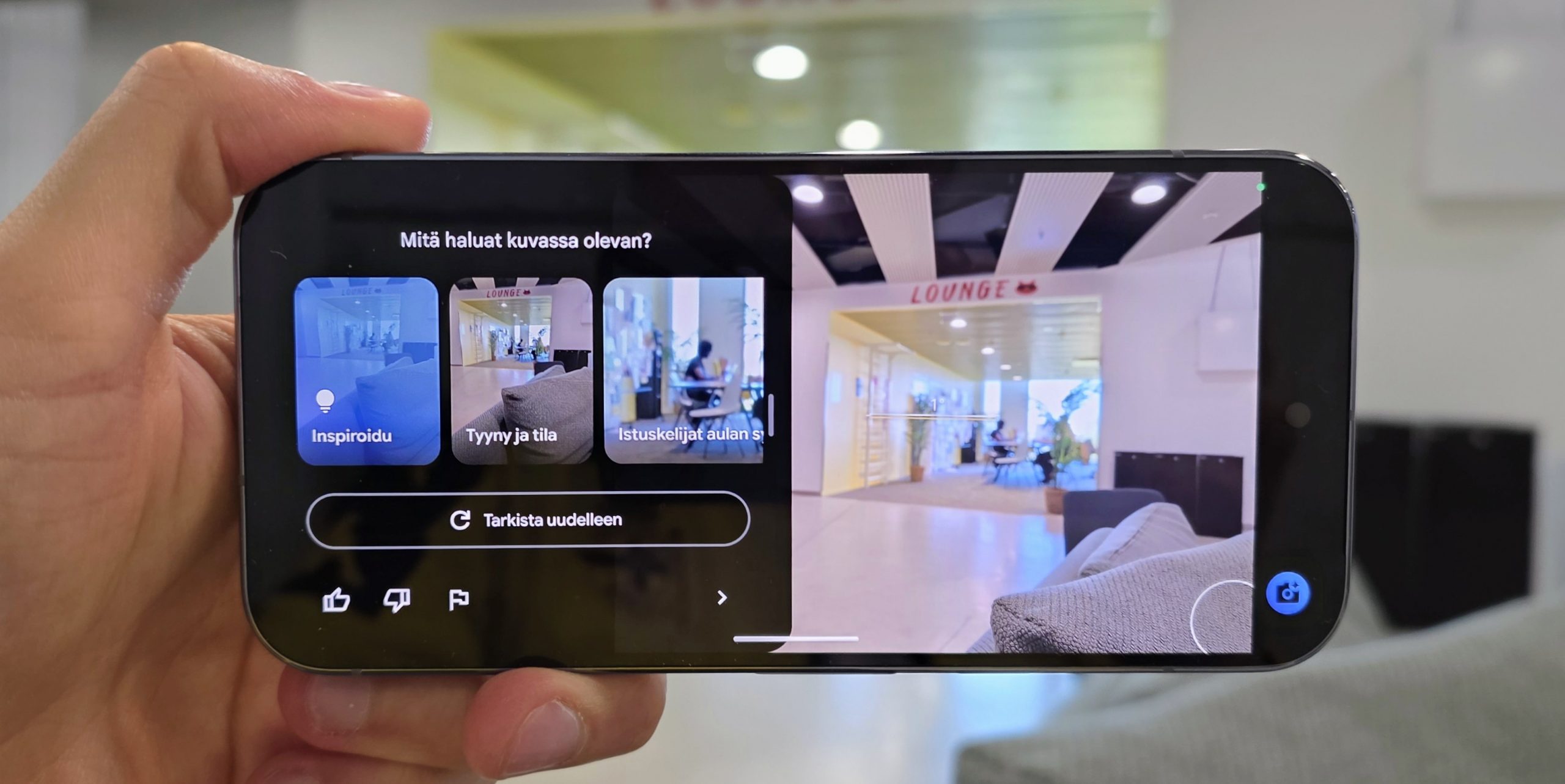 Kuvausavustaja on hauska ja toimiva lisä kamerasovellukseen.