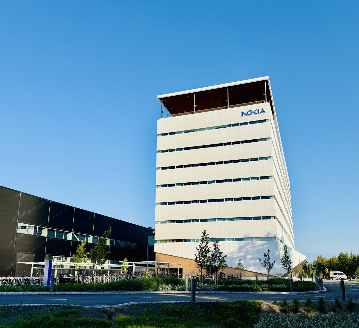 Nokian uusi kampus Oulussa.