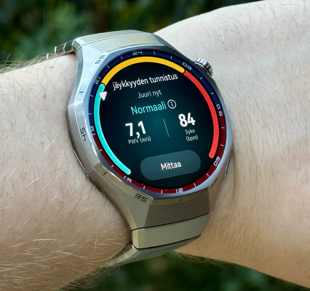 Valtimoiden jäykkyyden tunnistus on Huawein älykellojen erikoisuuksia.