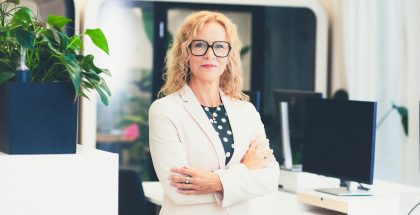 EasyParkin uusi maajohtaja Sanna Tiilikainen.