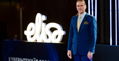 Mikko Hyppönen Elisan Kyberintekijät 2025 – Kyberturvatapahtumassa Helsingissä. Kuva: Teemu Heikkilä.