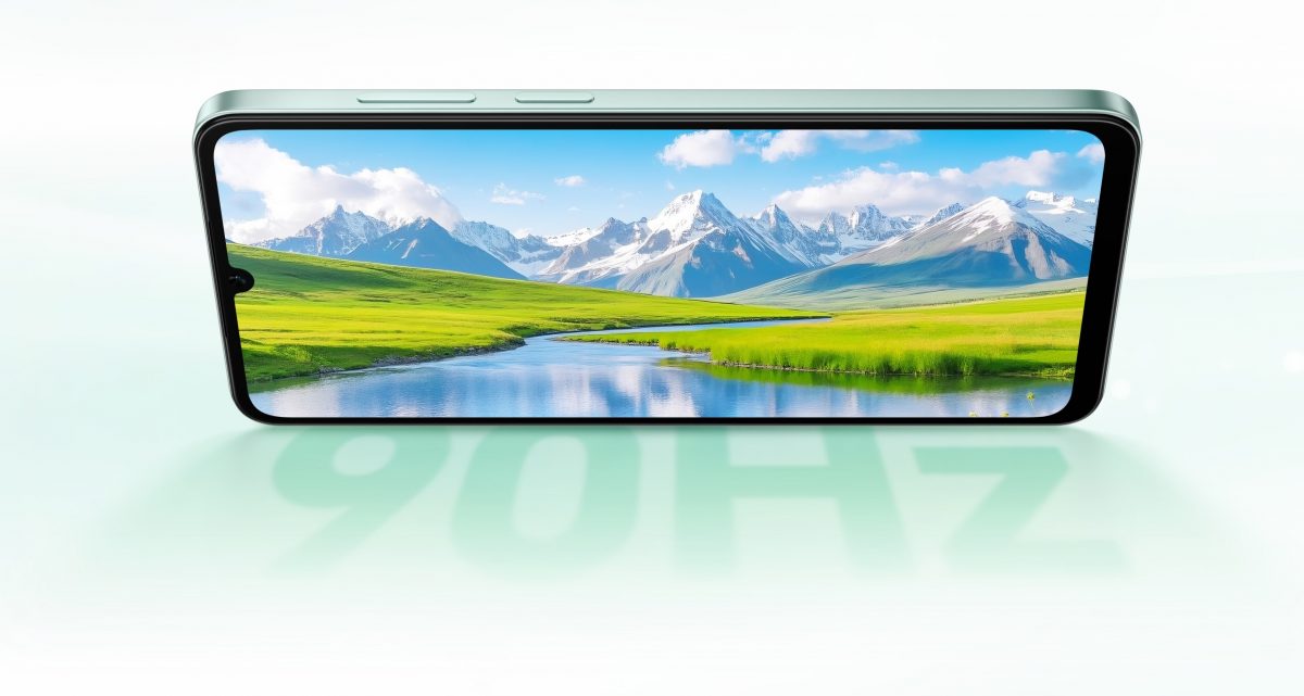 Honor X5c:ssä on 90 hertsin näyttö.