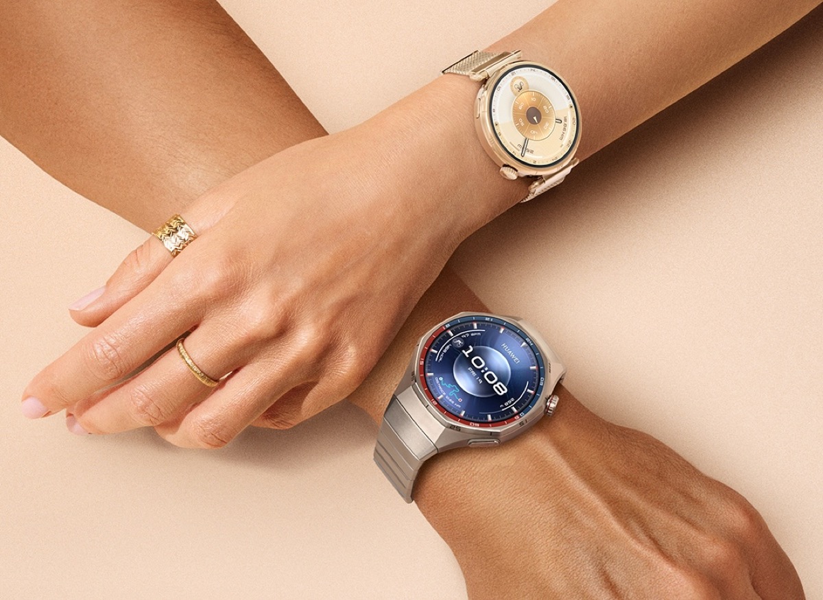 Kuvassa Huawei Watch GT 6 ja Watch GT 6 Pro.