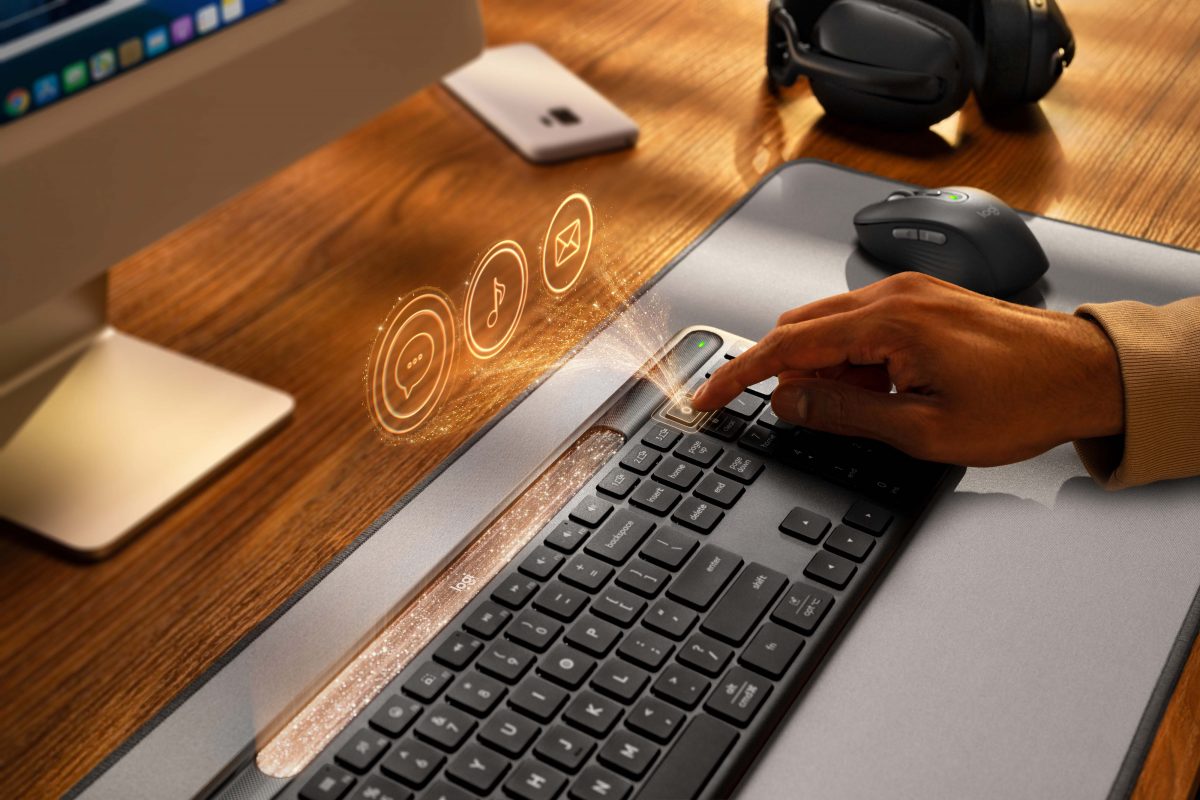 Logitech Signature Slim Solar+ K980 sisältää muokattavia toimintonäppäimiä.