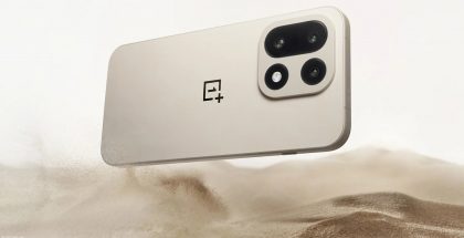 OnePlus 15 vaaleana Dune-värivaihtoehtona.