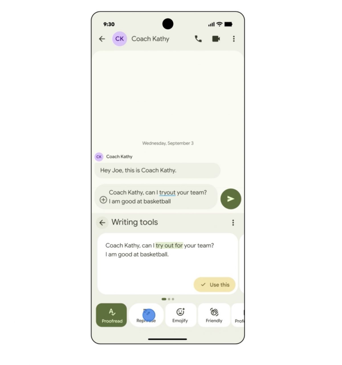 Gboard-näppäimistö saa Pixel Dropin myötä tekoälyä.