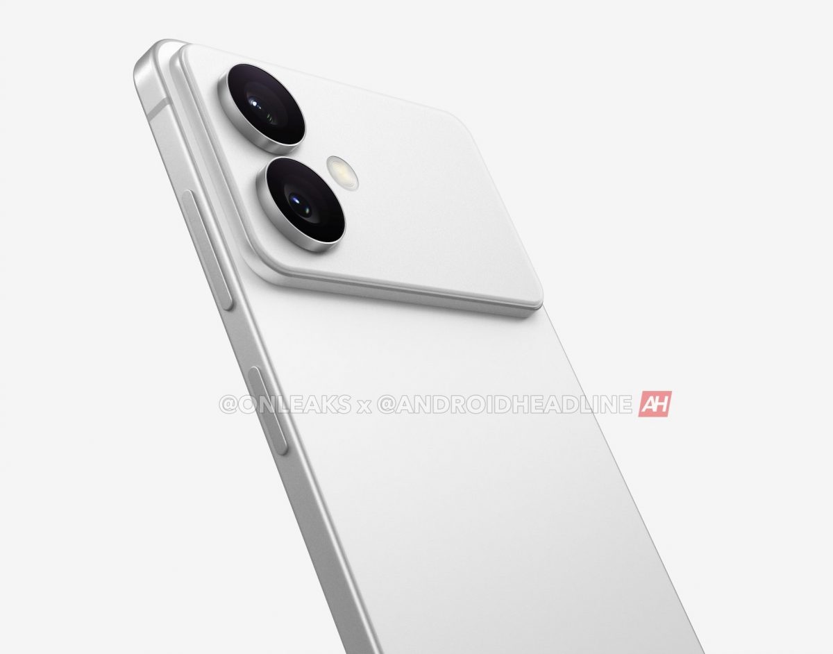 Samsung Galaxy S26 Edgen mallinnos kertoo suuresta kamerakohoumasta. Kuva: OnLeaks / Android Headlines.