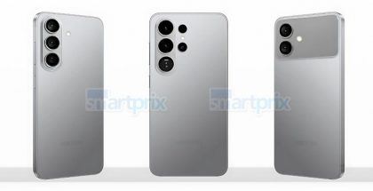 Samsung Galaxy S26 Pron, Galaxy S26 Ultran ja Galaxy S26 Edgen mallinnos. Kuva: Smartprix.