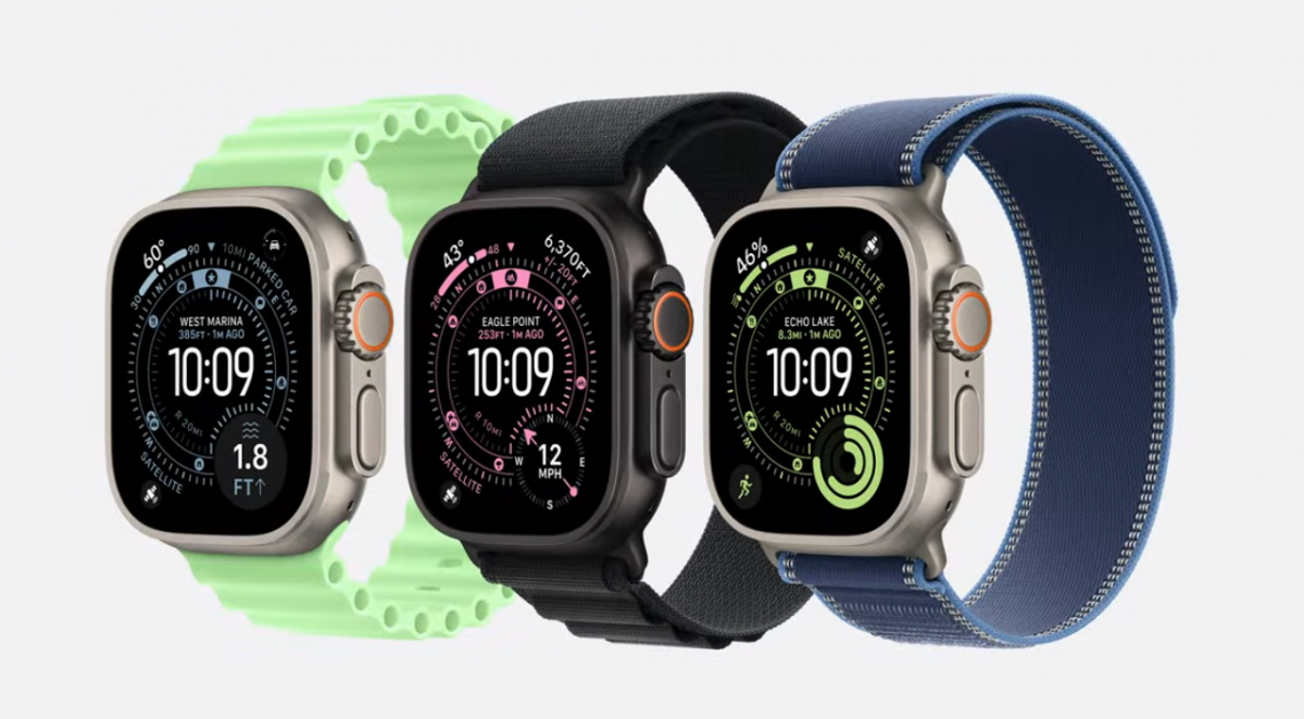 Kuvassa Apple Watch Ultra 3.