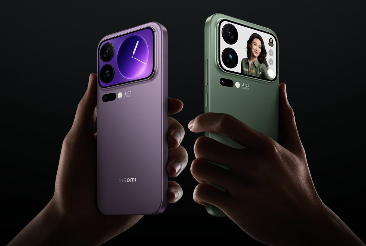 Xiaomi 17 Pro ja Xiaomi 17 Pro Max.