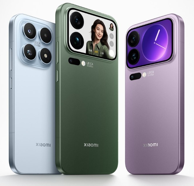 Xiaomi 17 -sarjan puhelimet.