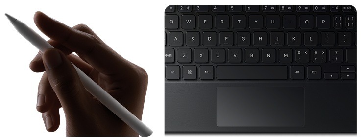 Xiaomi Pad 8 -tablettien lisävarusteet.