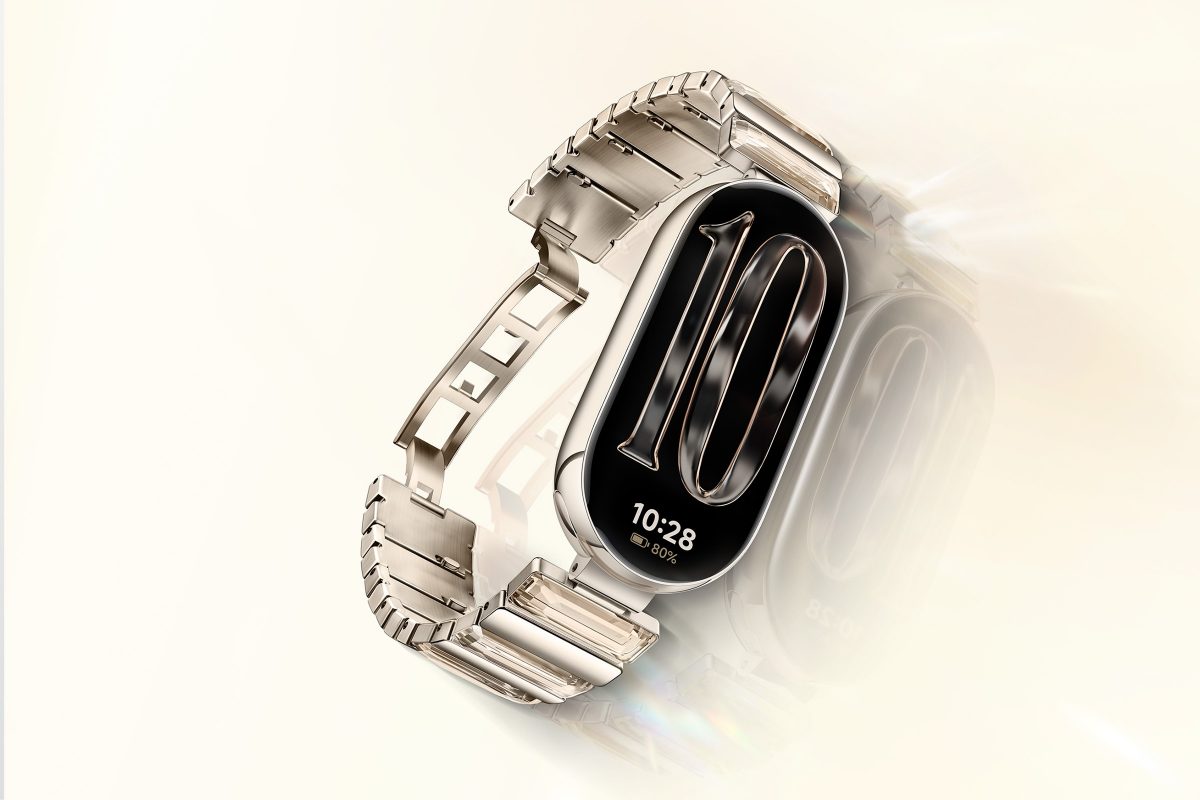 Xiaomi Smart Band 10 Glimmer Edition.