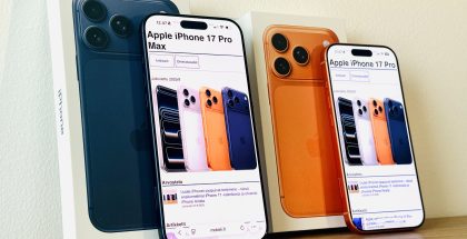 iPhone 17 Pro Max ja iPhone 17 Pro.